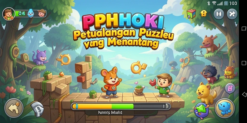 Tampilan screenshot PPHOKI menampilkan gameplay yang seru dan penuh tantangan.