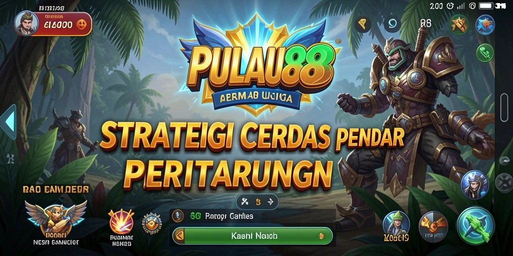 Tangkapan layar gameplay PULAU88 yang menunjukkan aksi strategis mendebarkan.