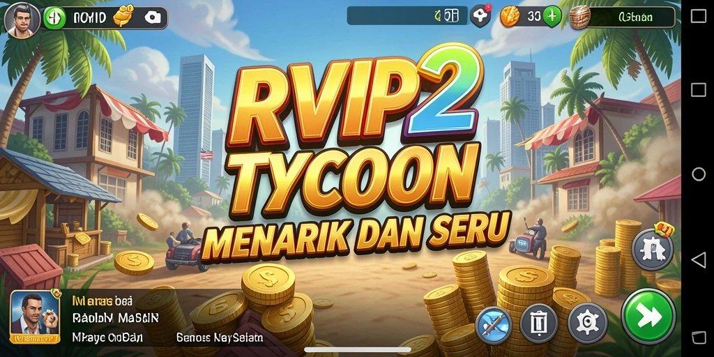 Tampilan gameplay RVIP2 yang interaktif dan dinamis.