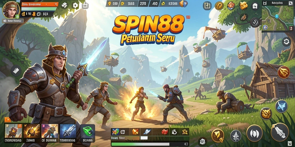 Gameplay SPIN88 menunjukkan petualangan di dunia terbuka yang menakjubkan.